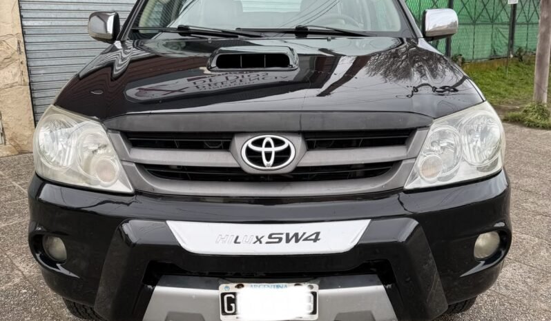 TOYOTA HILUX SW4 SRV 3.0 4X4 MT 2007 full